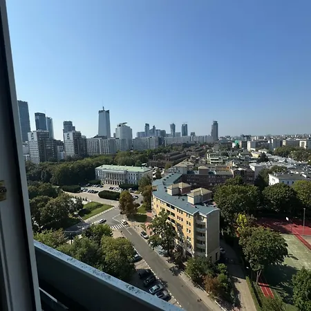 Apartment с видом, центр варшавы Warsaw